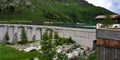 Fedaia Dam Italy Royalty Free Stock Photo