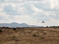 FedAir shuttle flight leaving Madikwe Game Reserve, South Africa