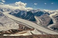 Fedchenko glacier in Tajikistan