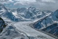 Fedchenko glacier in Tajikistan