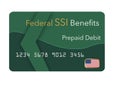 Federal benefits for Social Security, SSI, VA and more can be paid using a prepaid debit card. Here is a mock prepaid government