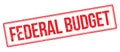 Federal Budget rubber stamp