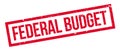 Federal Budget rubber stamp