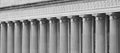 Federal Building Columns Royalty Free Stock Photo
