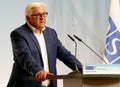 Federal Foreign Minister Dr Frank-Walter Steinmeier holds a press conference