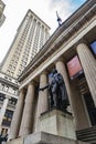 Federal Hall National Memorial in New York City, USA Royalty Free Stock Photo