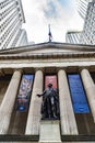 Federal Hall National Memorial in New York City, USA Royalty Free Stock Photo