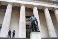 Federal Hall National Memorial on Wall Street, NYC Royalty Free Stock Photo