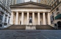 Federal Hall on Wall Street, new York City Royalty Free Stock Photo