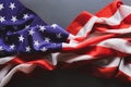 Federal holidays background with the USA national flag Royalty Free Stock Photo