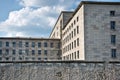 Federal ministry of finance behind the wall of Berlin, Germany Royalty Free Stock Photo