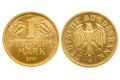 Federal Republic of Germany 1 mark gold coin 2001