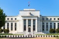 Federal reserve building, the headquater of Federal reserve bank. Royalty Free Stock Photo