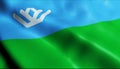 Federal Subjects of Russia Flag of Khanty Mansi Autonomous Okrug