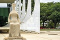 Federal Supreme Court Building in Brasilia, Capital of Brazil Royalty Free Stock Photo