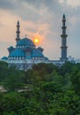 The Federal Territory Mosque, Malaysia V Royalty Free Stock Photo