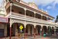 The Federation Filigree archectural style Palace Hotel, Childers, Queensland, Australia Royalty Free Stock Photo