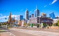 Federation Square in Melbourne, Australia.