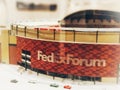 Small Scale Model - FedEx Forum - Memphis, Tennessee Royalty Free Stock Photo