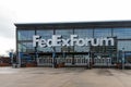 FedEx Forum in Memphis, TN Royalty Free Stock Photo