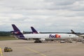 Fedex McDonnell Douglas DC-10 airplane Royalty Free Stock Photo