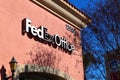 FEDEX Office sign, shipping and printing center Royalty Free Stock Photo