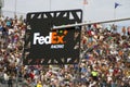 NASCAR Sprint Cup Denny Hamlin Pit Stop Royalty Free Stock Photo