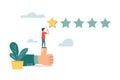 Feedback, bad review or one star customer feedback, terrible or poor quality user experience