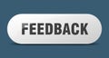 feedback button. feedback sign. key. push button. Royalty Free Stock Photo