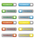 Feedback buttons