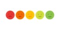 Feedback emoticon emoji smile icon illustration