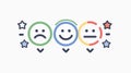 Professional Feedback Loop Icon for Business Communication and Improvement
