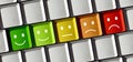 Feedback Smiley Buttons on Laptop Keyboard - Concept Review