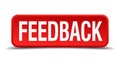feedback button Royalty Free Stock Photo