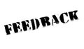 Feedback stamp rubber grunge