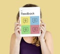 Feedback Survey Response Advice Suggestions Concept Royalty Free Stock Photo