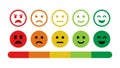 Feedback User Experience Level of Satisfaction Form Rating Emoji Royalty Free Stock Photo