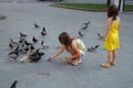 Feeding the birds