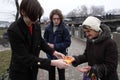 Feeding of the homeless