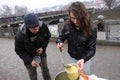 Feeding of the homeless