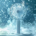 Feel the icy breeze with this innovative bladeless fan