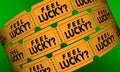 Feel Lucky Tickets Contest Raffle Optimism Positive Attitude