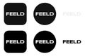 Feeld Logo Icon Bundle Complete App Icon Set Royalty Free Stock Photo