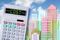 Fees and management property maintenance or generic real estate costs - Condominium costs and expenses