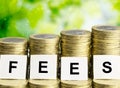 Fees Royalty Free Stock Photo