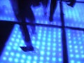 Feet on a dance floor Royalty Free Stock Photo