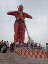 104 feet lord human ji temple Hindu religion worship place