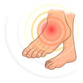 Feet pain Royalty Free Stock Photo