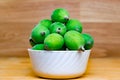 Feijoa fruit photo. Healthy diet, citrus fruit sign