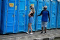 chemical toilet in micareta circuit